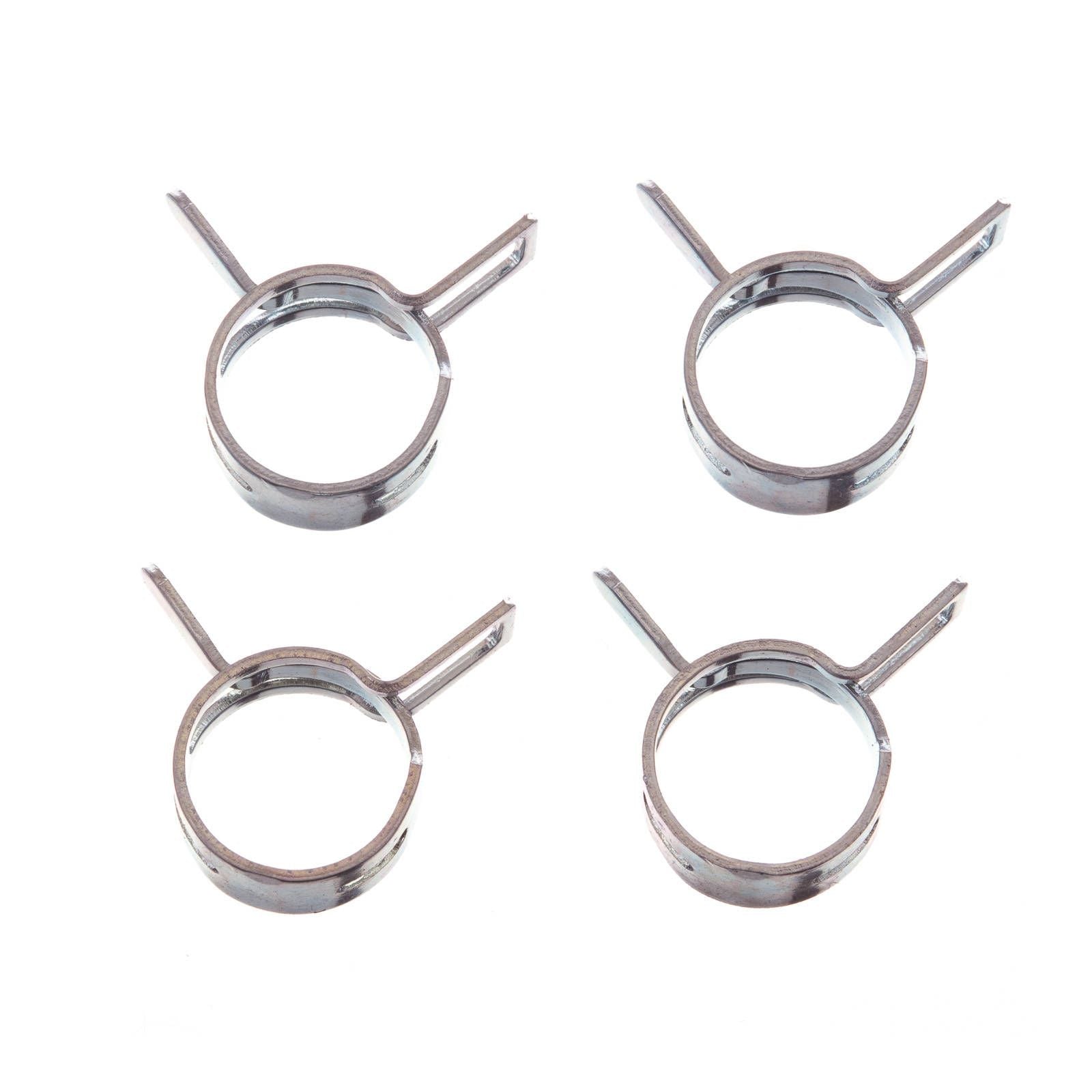 New ALL BALLS Racing Fuel Hose Clamp Kit - 10mm Band (4 Pack) #ABFS00059