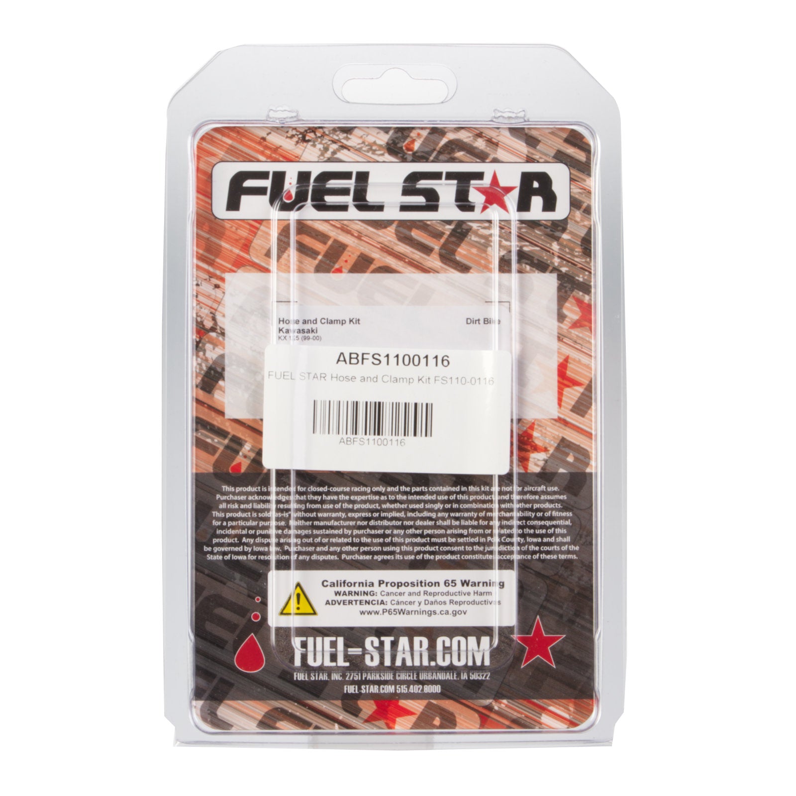 New ALL BALLS Racing Fuel Hose Clamp Kit #ABFS1100116 | Australian Moto Spares