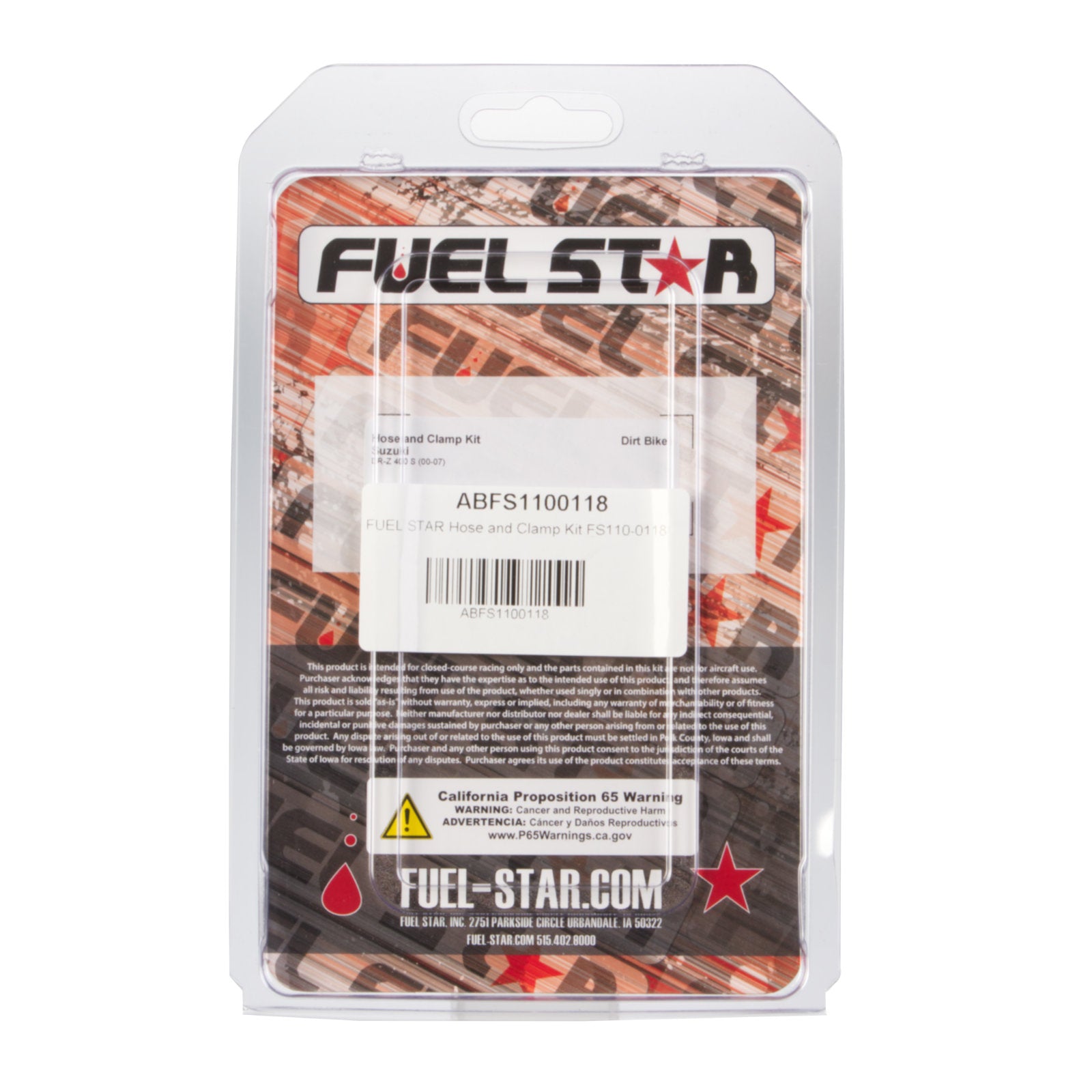 New ALL BALLS Racing Fuel Hose Clamp Kit #ABFS1100118 | Australian Moto Spares