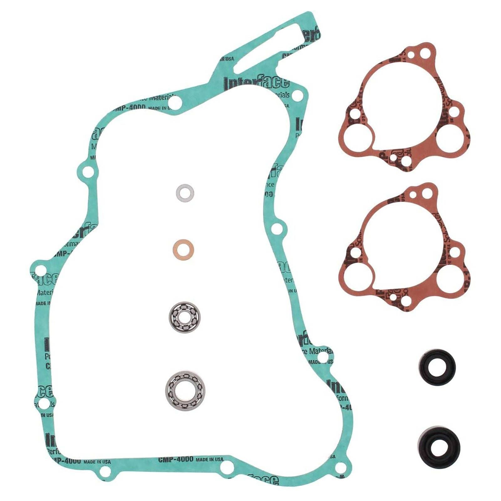 New VERTEX Water Pump Rebuild Kit For Honda CR125R 1990-2004 #ABWR821243