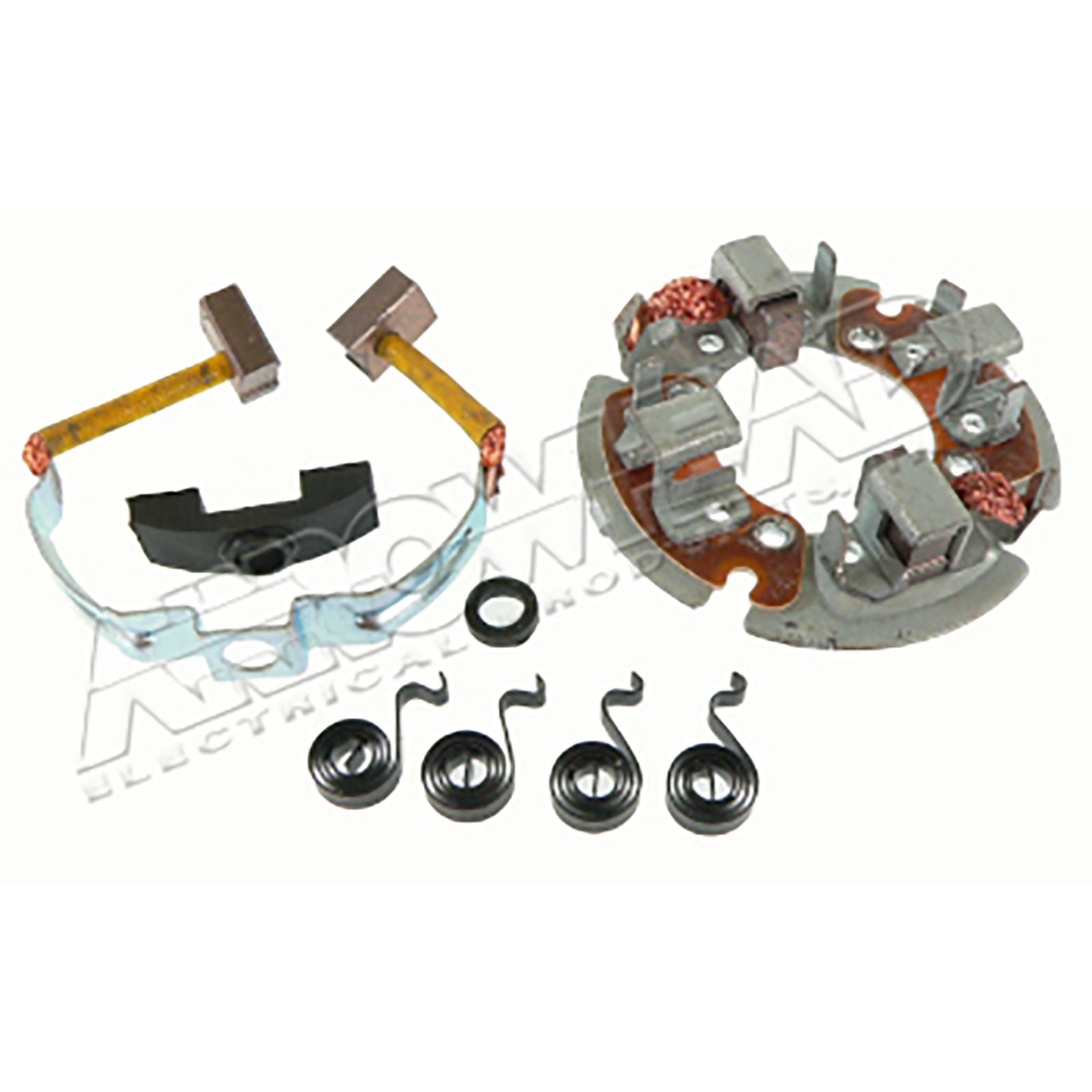 New J&N Starter Brush Plate With Brushes #JN15154003