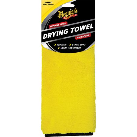 New MEGUIARS Supreme Shine Drying Towel 700mm x 400mm - AX1000