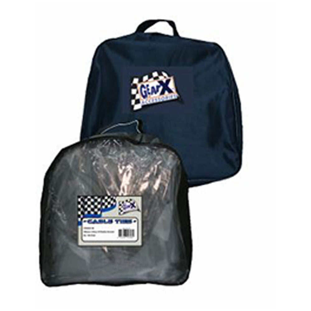 New GEAR-X Assorted Black Universal Stabilised Cable Ties 1000 Pack CTK