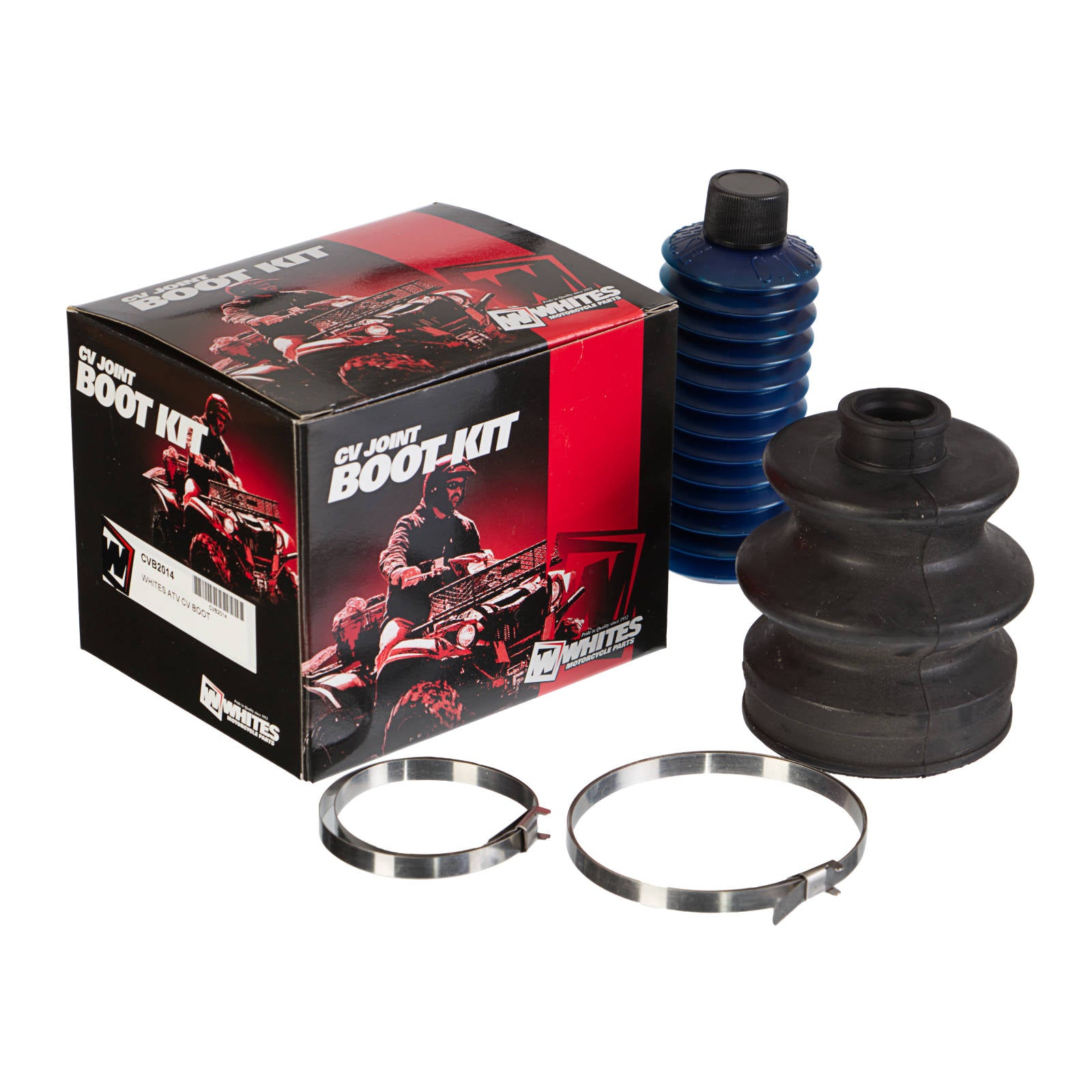 New WHITES ATV Motorcycle CV Boot Kit #CVB2014 | Australian Moto Spares