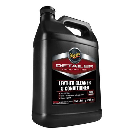 New MEGUIARS PR Leather Cleaner & Conditioner 3.78L - Service Interval D18001