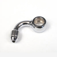 New WHITES Brake - 10mm Banjo - 90°@90 - Chrome Steel #DBF10B9090