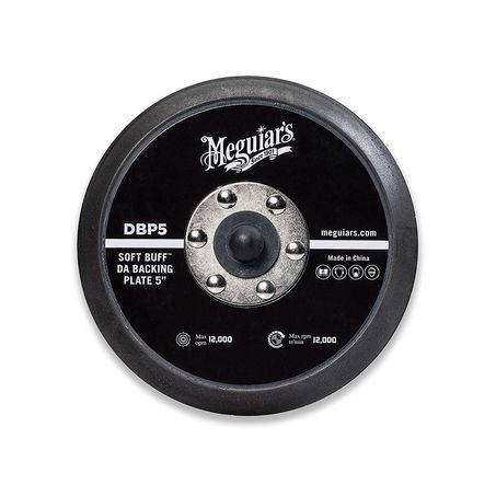 New MEGUIARS PR DA Back Plate 5 inch 5/16 inch - DBP5