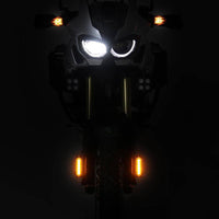 DENALI DRL Amber Day Running Lights With Offset Mount Kit - Pair DEDNLDRL10100AK