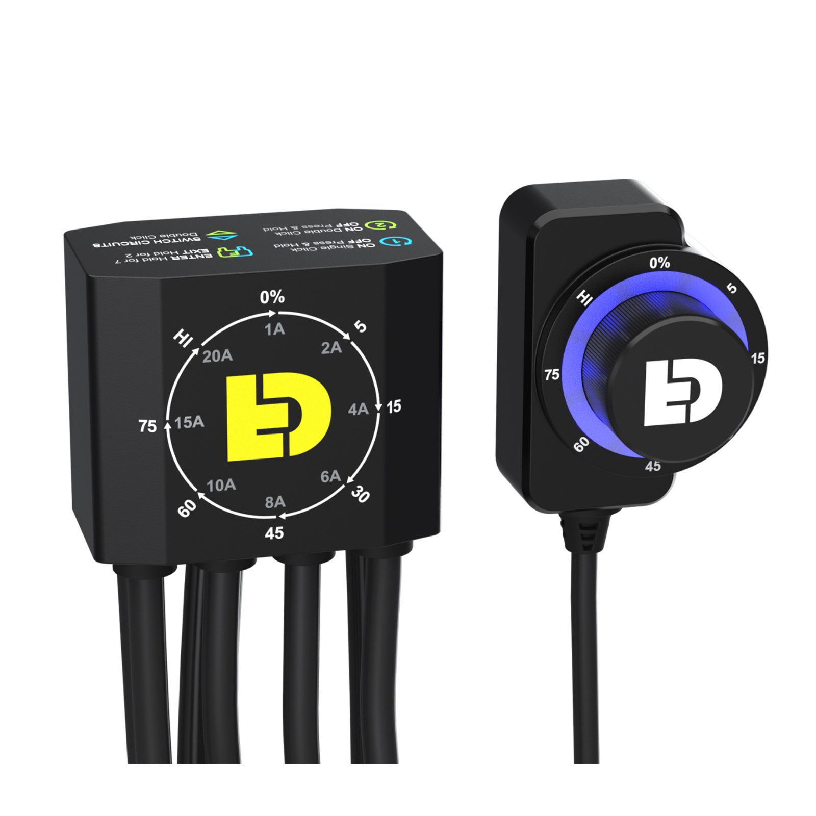 New DENALI DialDim Lighting Controller - Universal Fit #DEDNLWHS20500