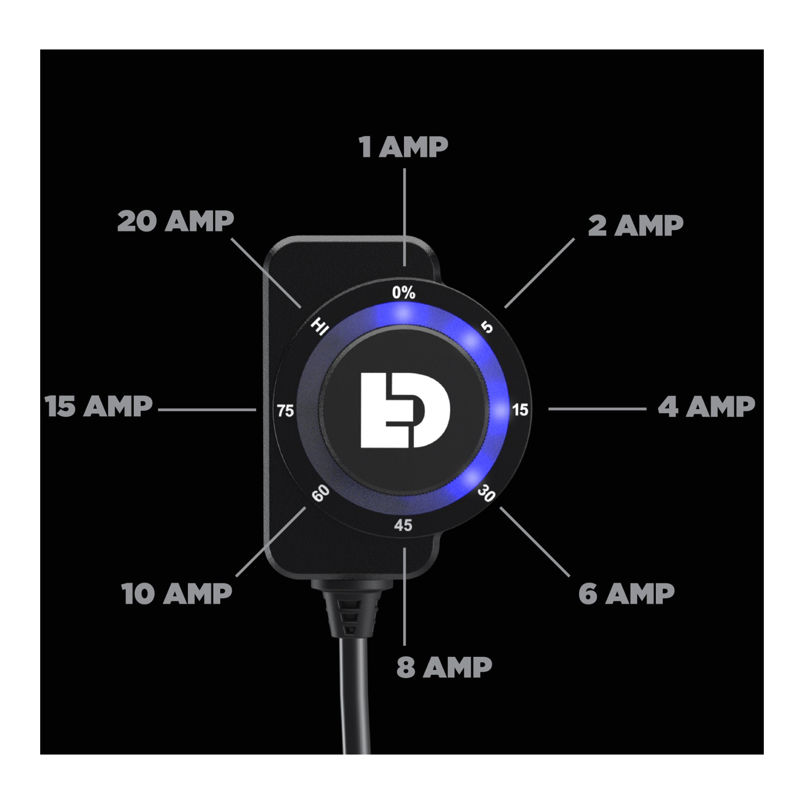 New DENALI DialDim Lighting Controller - Universal Fit #DEDNLWHS20500