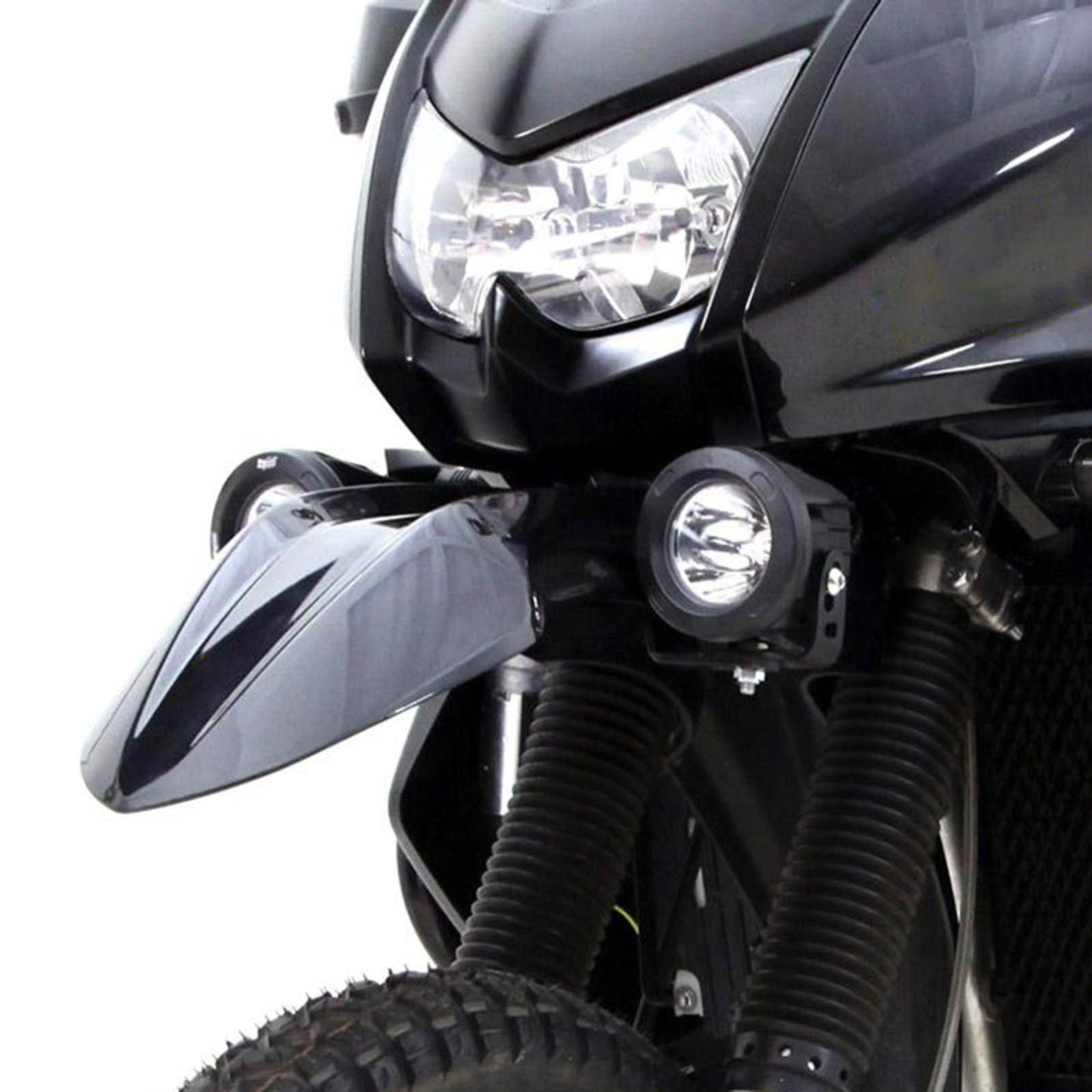 New DENALI Aux Light Mount Bracket For Kawasaki KLR650E 2008- #DELAH0810000