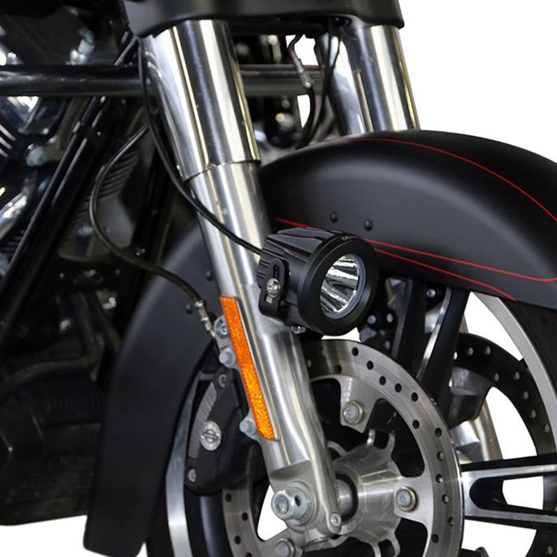 New DENALI Aux Light Mount For Harley Sportster Softail Touring #DELAH2310800B