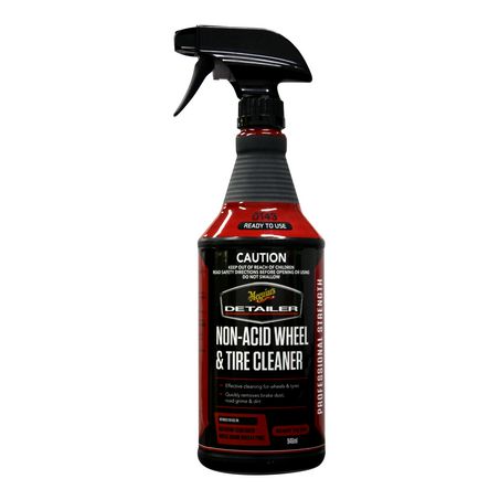 New MEGUIARS Non-Acid Wheel & Tyre Cleaner 946ml - DRTU14332