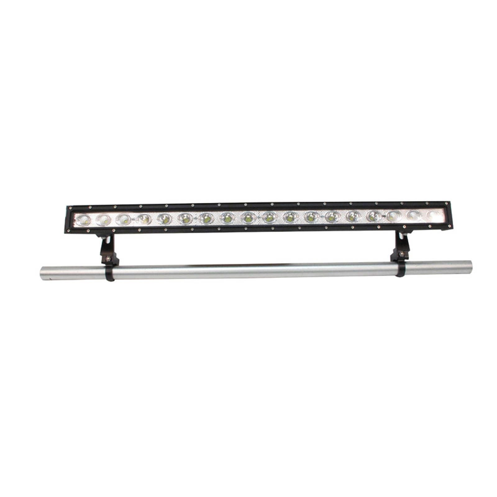 New WHITES LED Light Bar Brackets 35mm Pair #ELWLBRKTOLBF170