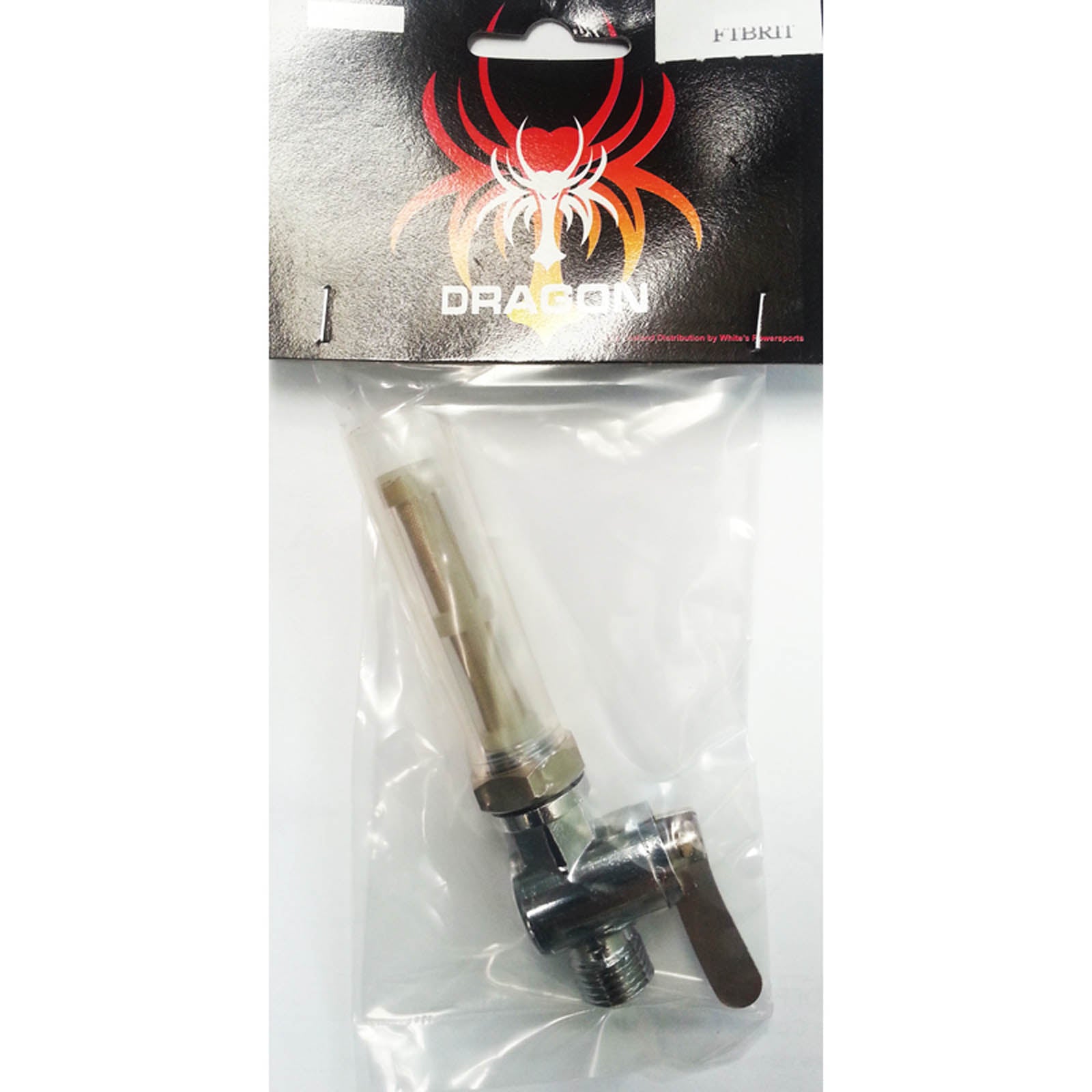New WHITES Fuel Tap Chrome British #FTBRIT | Australian Moto Spares