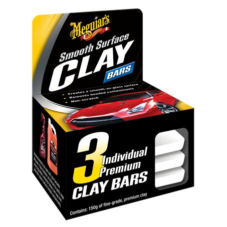 New MEGUIARS Smooth Surface Fine grade, premium Clay Bar Car Polish - G1117