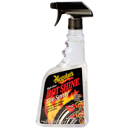 New MEGUIARS Hot Shine Tyre Spray 710ml - Service Interval G12024