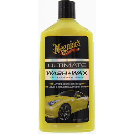 New MEGUIARS Ultimate Car Wash & Hybrid carnauba/polymer wax 473ml - G17716EU