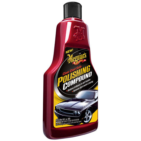 MEGUIARS Classic Polishing Compound 473ml-Manufactures Defect Warranty G18116