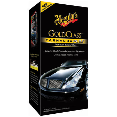 New MEGUIARS Gold Class Liquid Carnauba Car Wax Compound 473ml - G7016