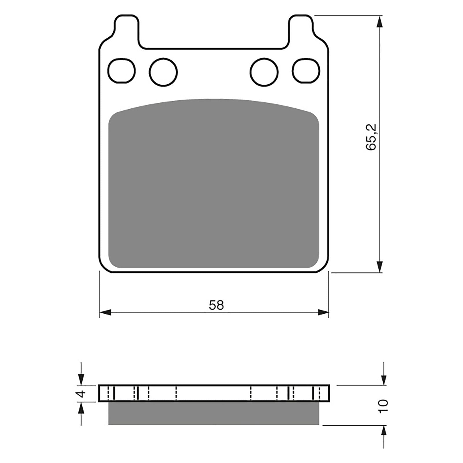 New GOLDFREN Brake Pad - S3 Sintered Sports #GF171S3