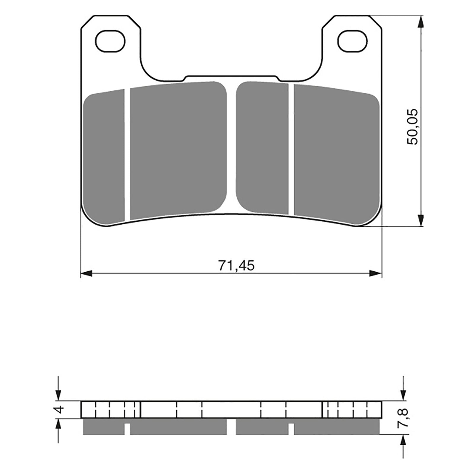 New GOLDFREN Brake Pad - S3 Sintered Sports (PBPH334) #GF213S3