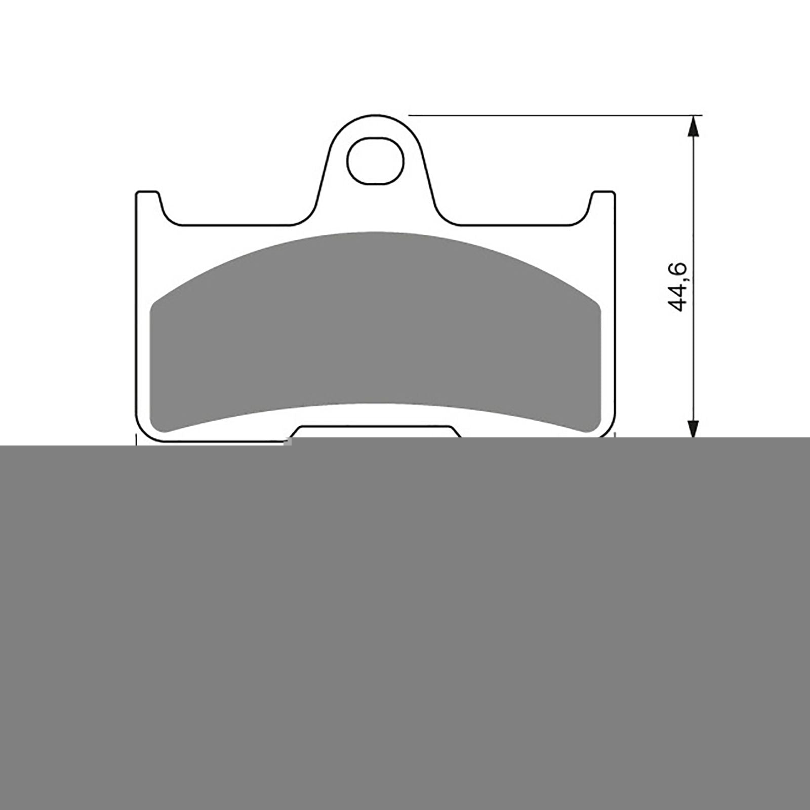 New GOLDFREN Brake Pad - K5 Off-Road Racing (PBPR304) #GF281K5