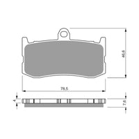 New GOLDFREN Brake Pad - S3 Sintered Sports (PBPH424) #GF296S3