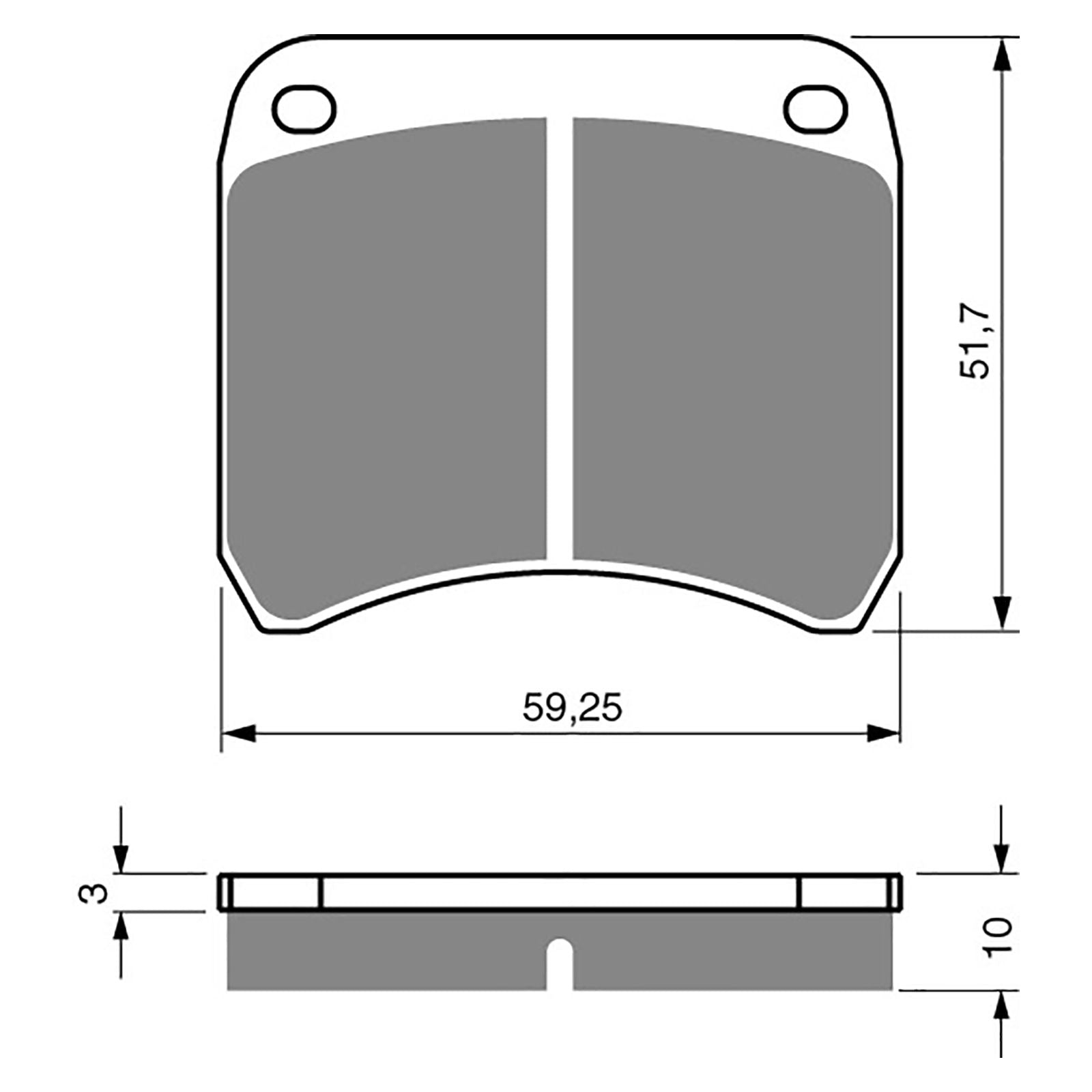 New GOLDFREN Brake Pad - S3 Sintered Sports #GF365S3