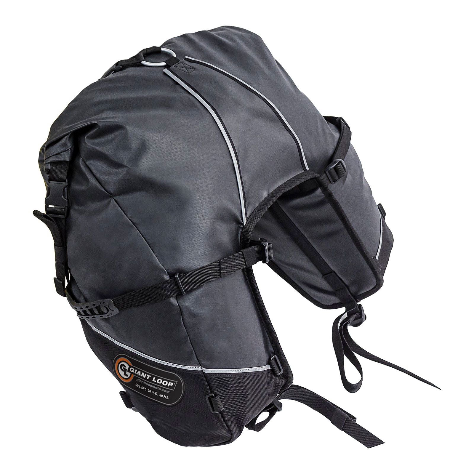 New GIANT LOOP GREAT BASIN SADDLEBAG - BLK GLGBSB17RTB