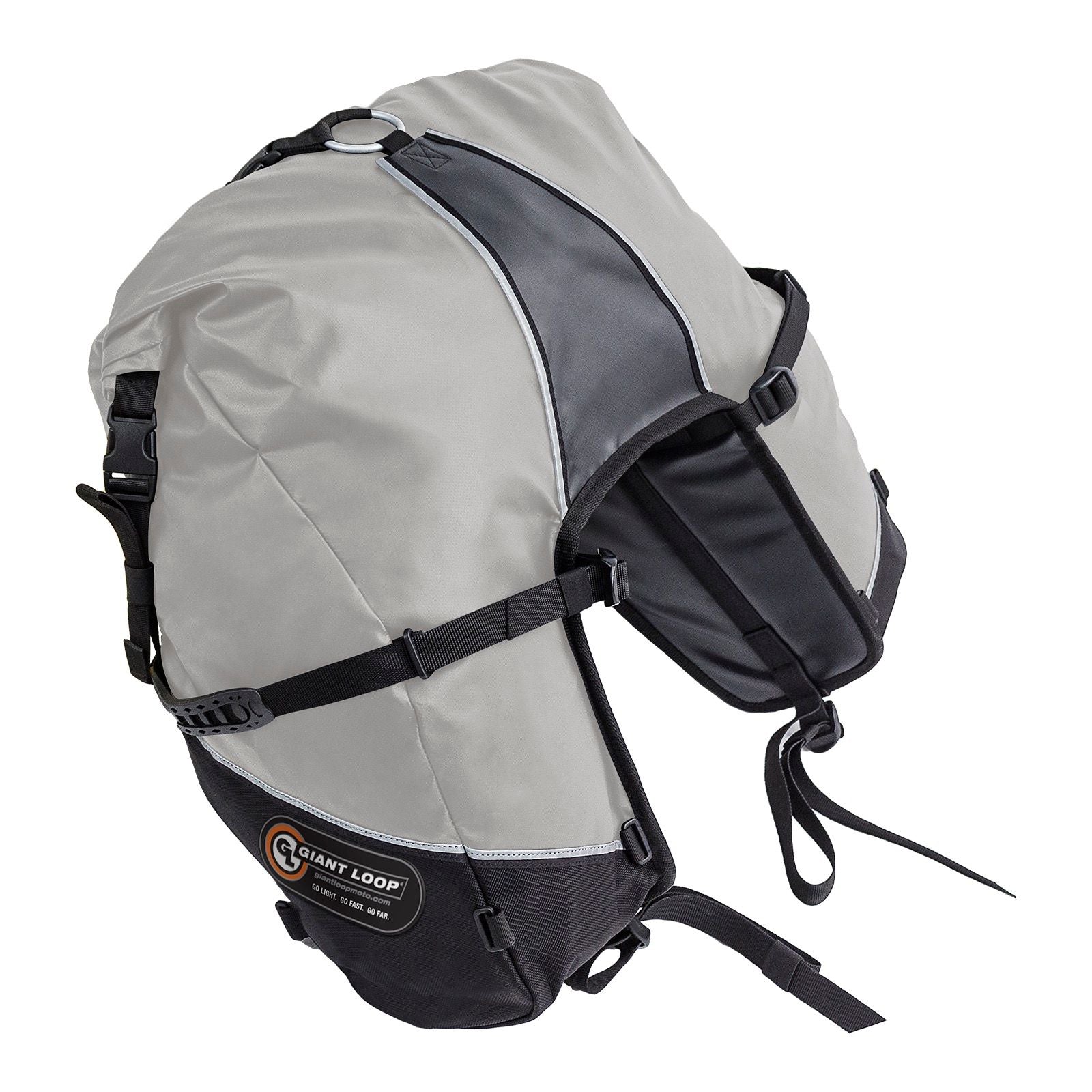 New GIANT LOOP GREAT BASIN SADDLEBAG - GRY GLGBSB17RTG