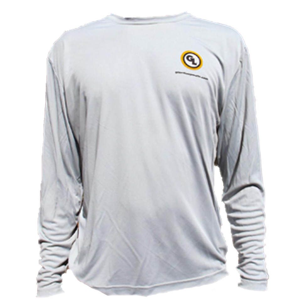 New GIANT LOOP Tech Long Sleeve Shirt - Grey Large #GLSGL