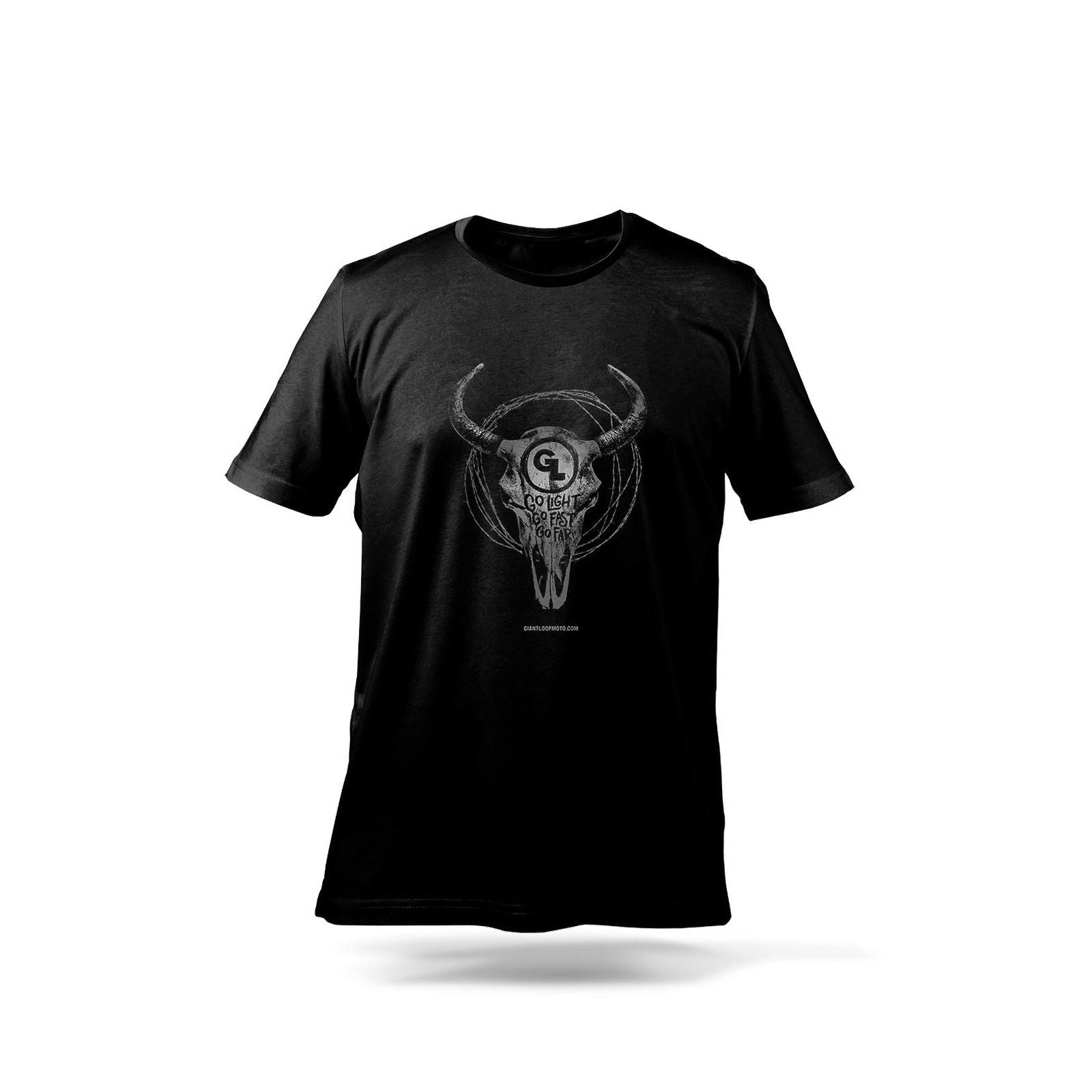 New GIANT LOOP Short Sleeve T-Shirt - Black Medium #GLTSBSBWM
