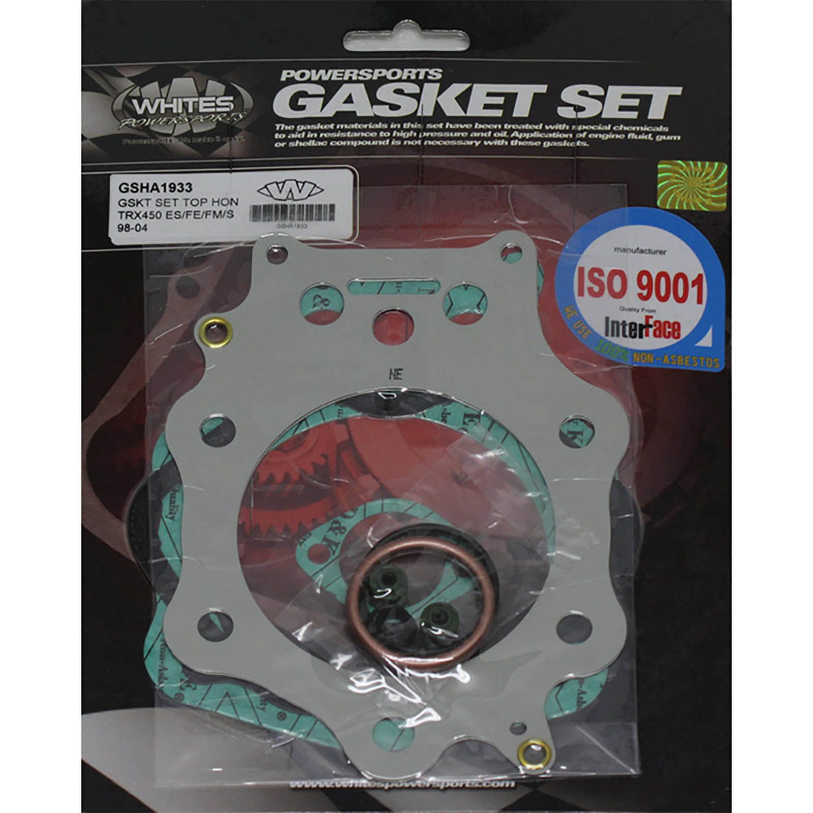 WHITES Engine Top End Gasket Set For Honda TRX450 ES/FE/FM/S 1998-2004 #GSHA1933