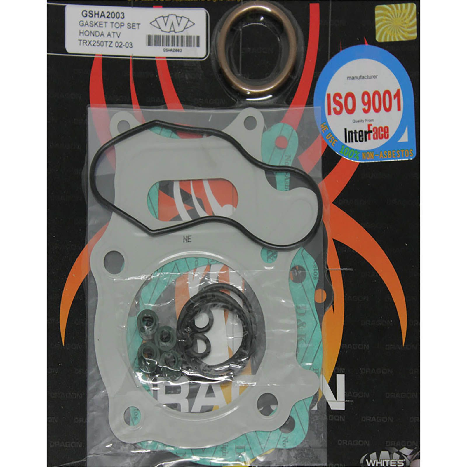 New WHITES Engine Top End Gasket Set For Honda TRX250 TE/TM 2002-2012 #GSHA2003