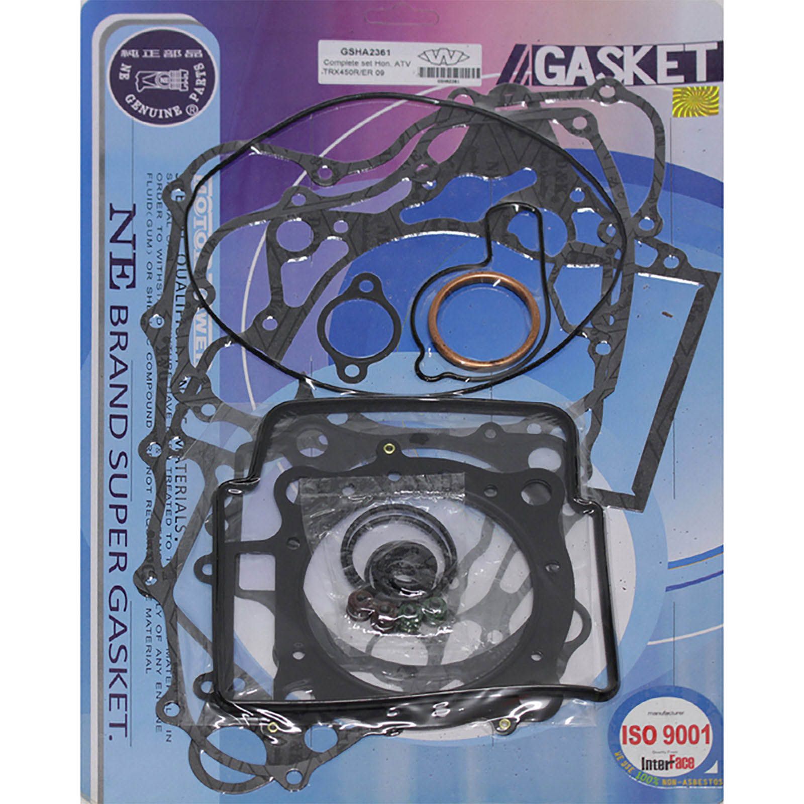 New WHITES Engine Complete Gasket Set For Honda TRX450ER/R 2009-2014 #GSHA2361