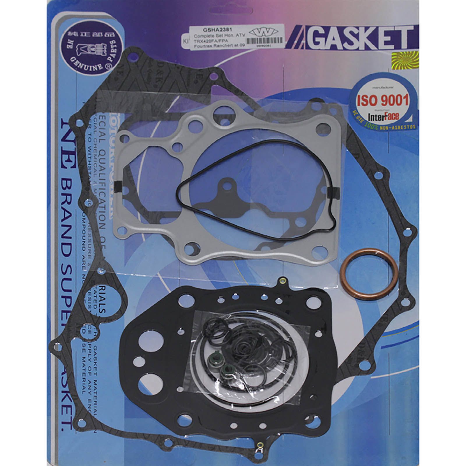 WHITES Engine Complete Gasket Set For Honda TRX420 FA/FPA 2009-2014 #GSHA2381