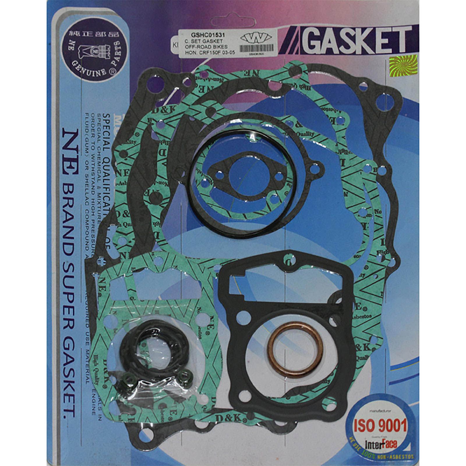 New WHITES Engine Complete Gasket Set For Honda CRF150F 2003-2005 #GSHC01531