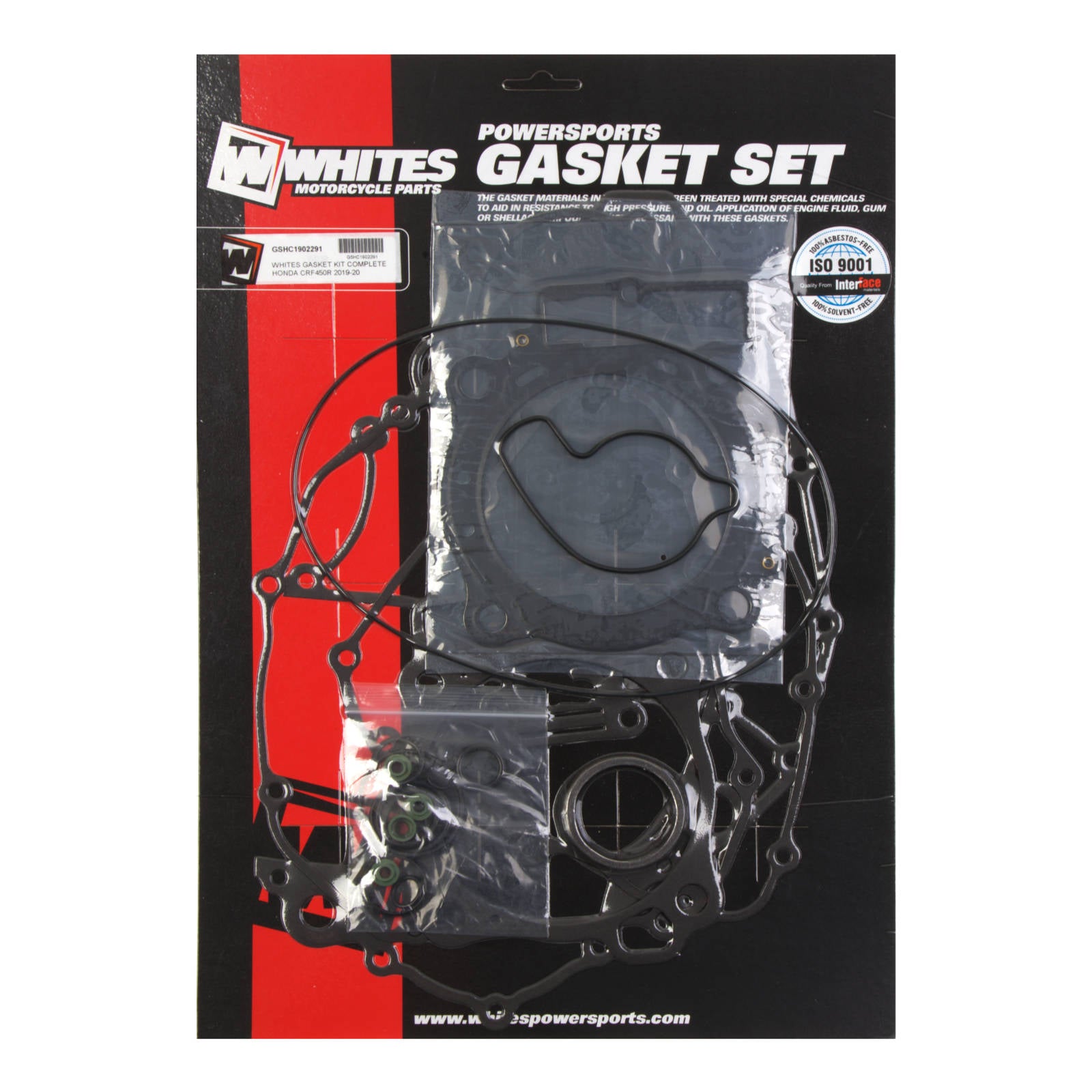 New WHITES Gasket Kit Complet For Honda CRF450R 2019-2020 #GSHC1902291 | Australian Moto Spares