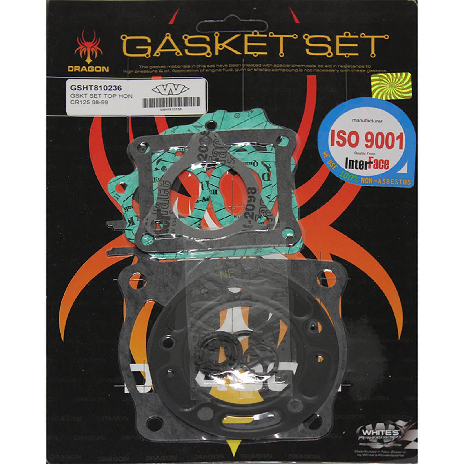 New WHITES Engine Top End Gasket Set For Honda CR125 1998-1999 #GSHT810236