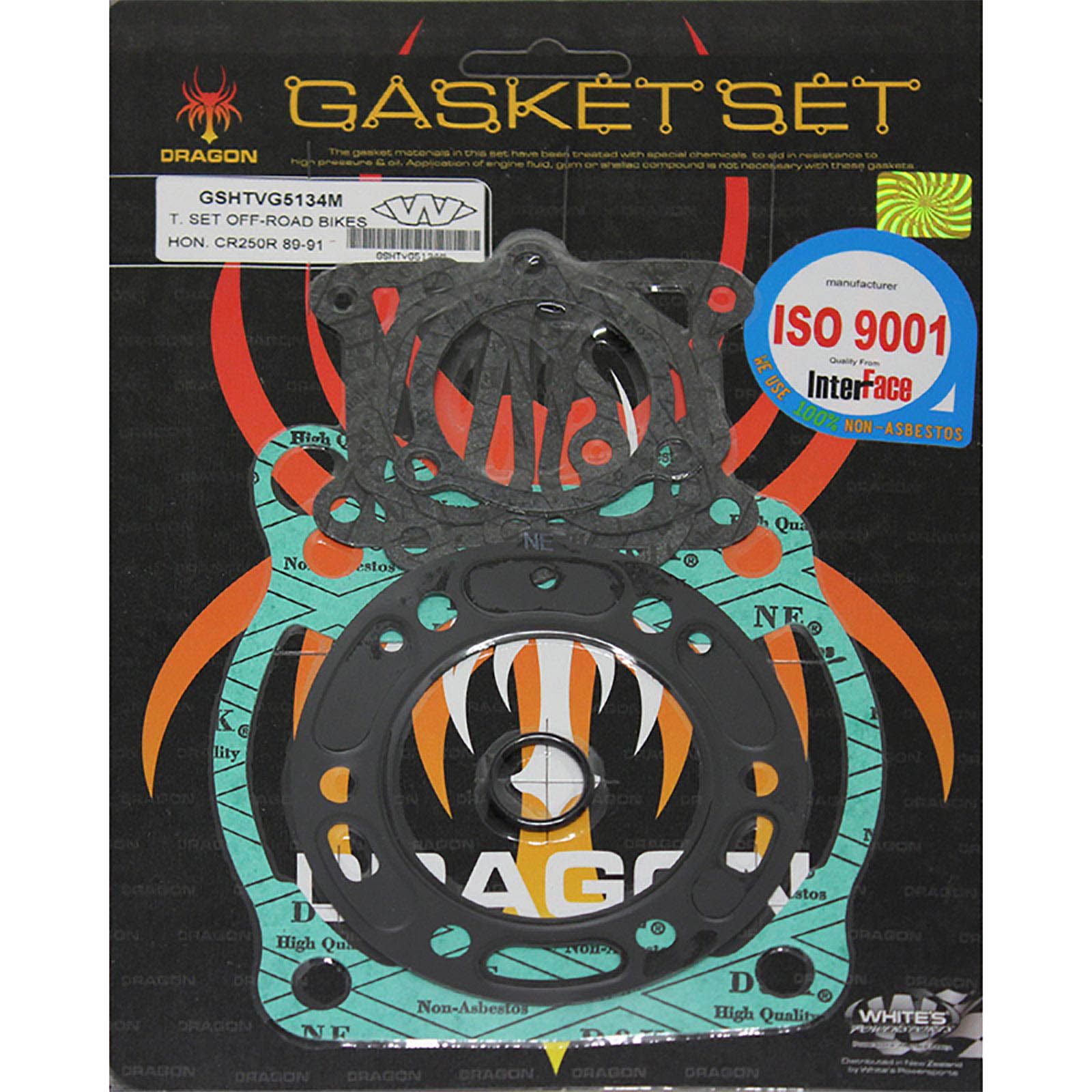 New WHITES Engine Top End Gasket Set For Honda CR250 1989-1991 #GSHTVG5134M