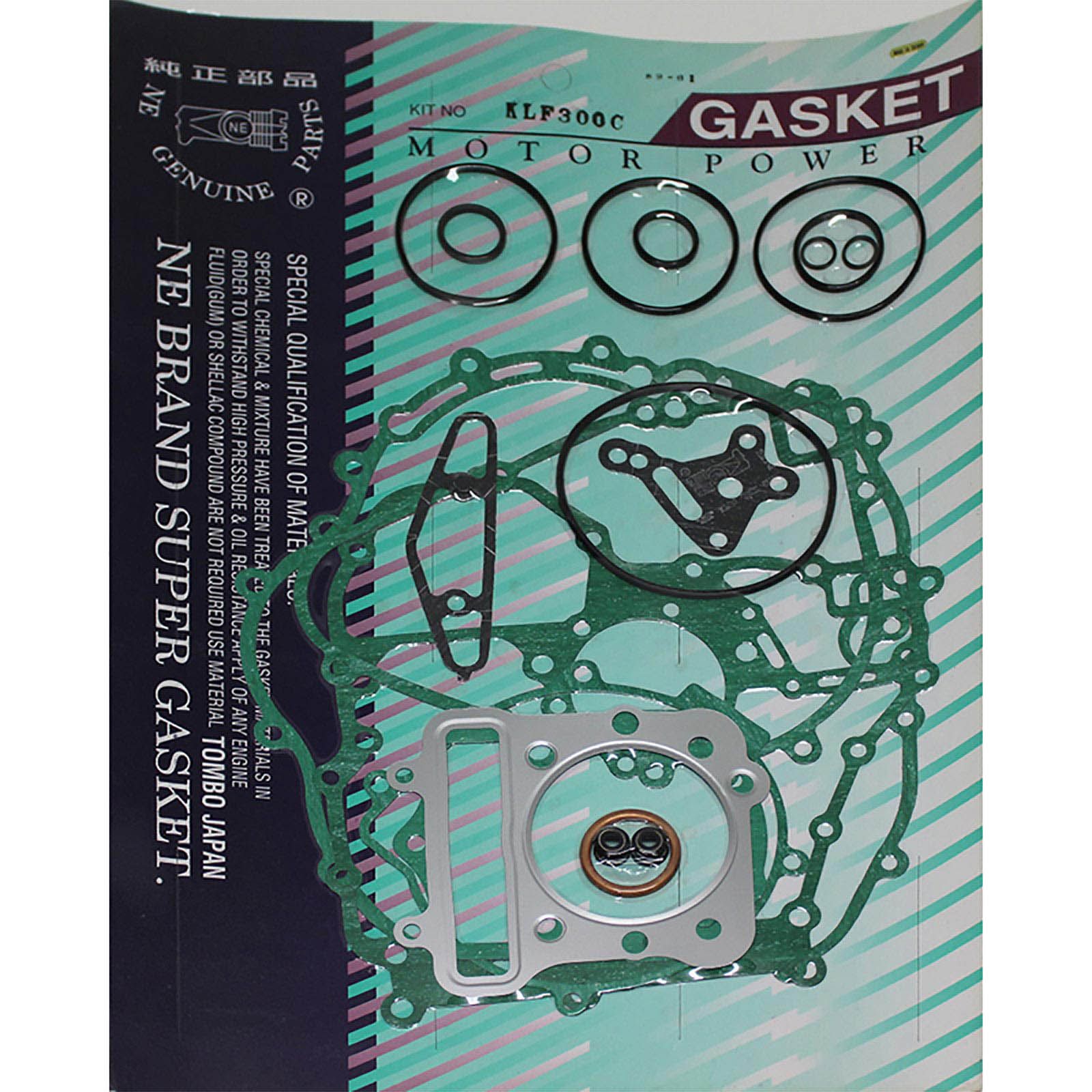 New WHITES Engine Complete Gasket Set For Kawasaki KLF300C Bayou 4X4 1989-2005