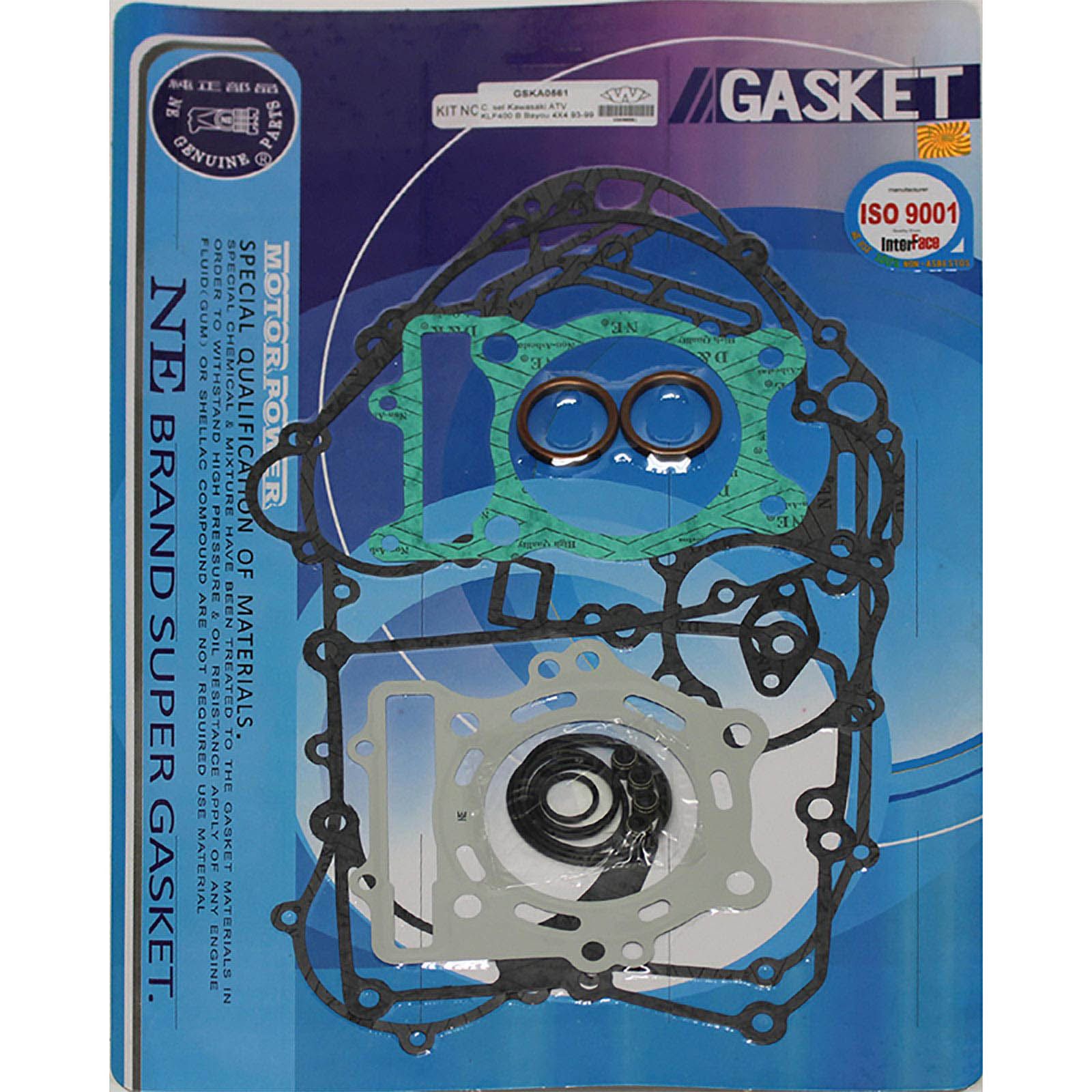 New WHITES Engine Complete Gasket Set For Kawasaki KLF400 B Bayou 4X4 1993-1999