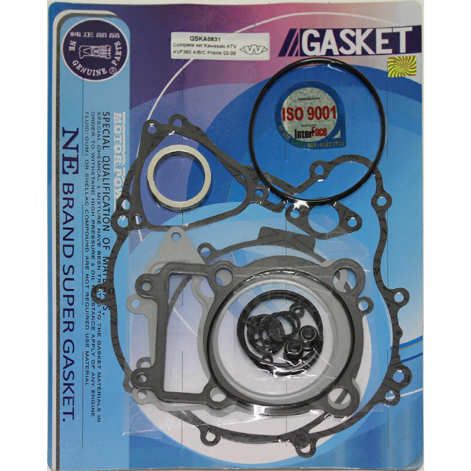 WHITES Engine Complete Gasket Set For Kawasaki KVF360 A/B/C Prairie 2003-2011