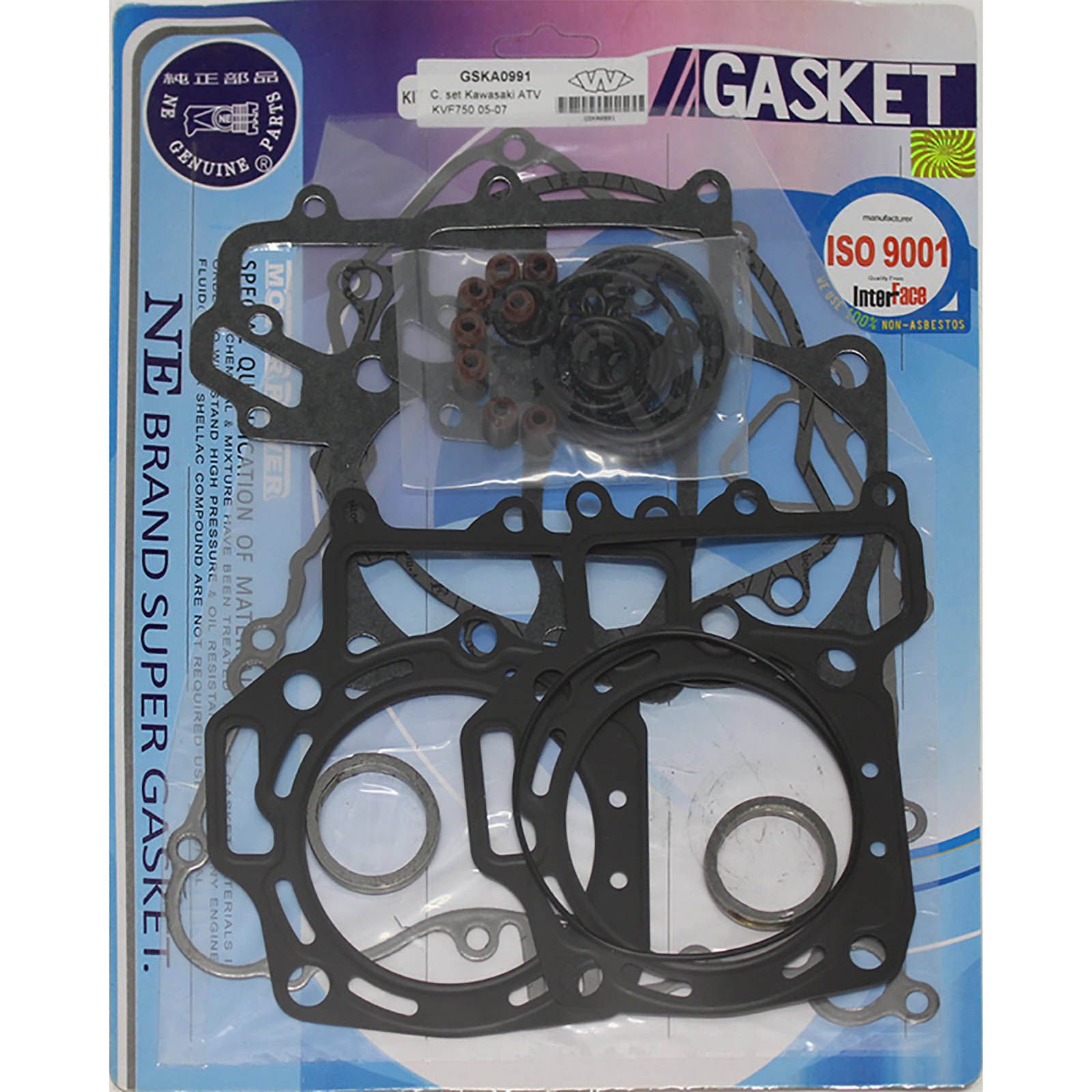 New WHITES Engine Complete Gasket Set For Kawasaki KVF750 2005-2015 #GSKA0991