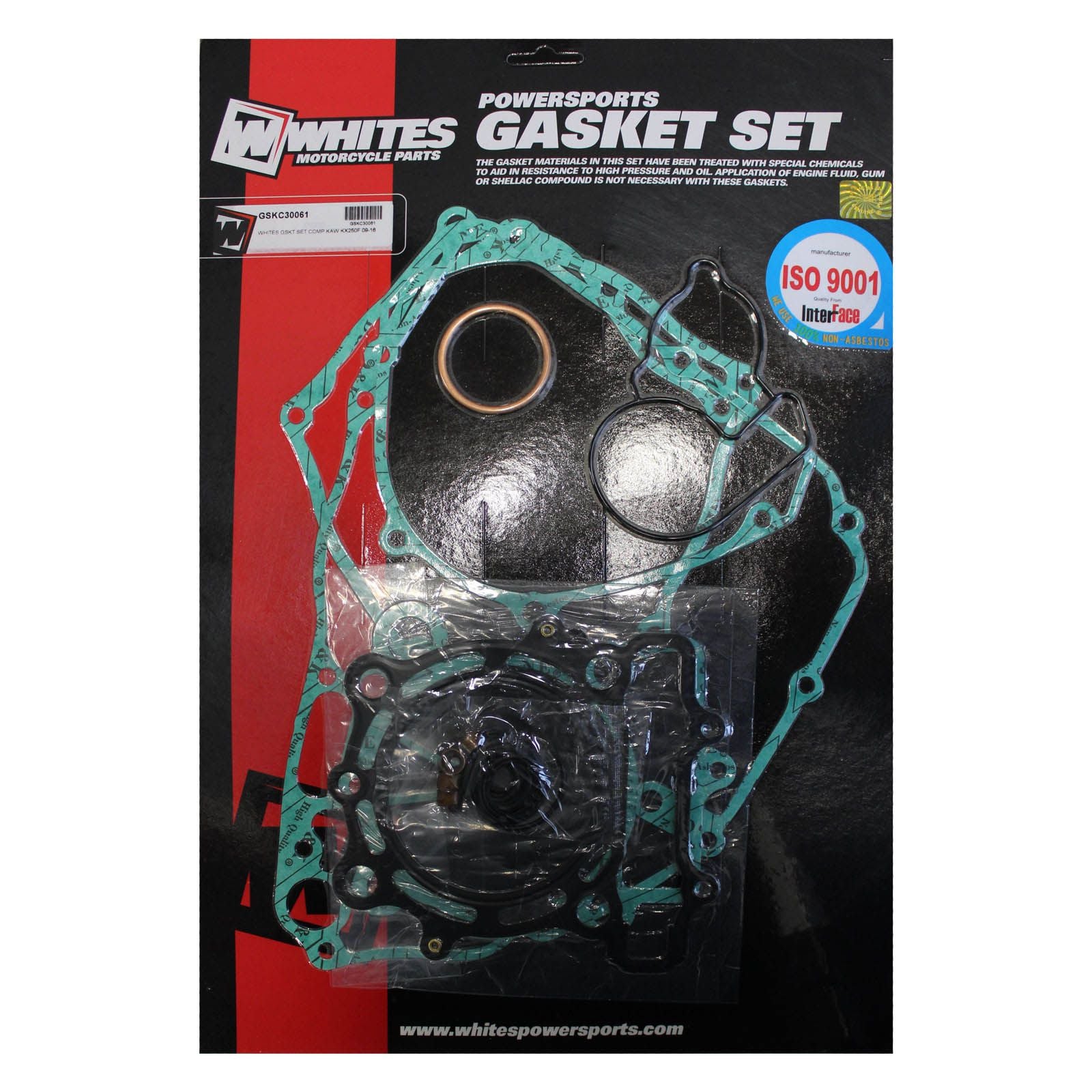 New WHITES Engine Complete Gasket Set For Kawasaki KX250F 2009-2016 #GSKC30061