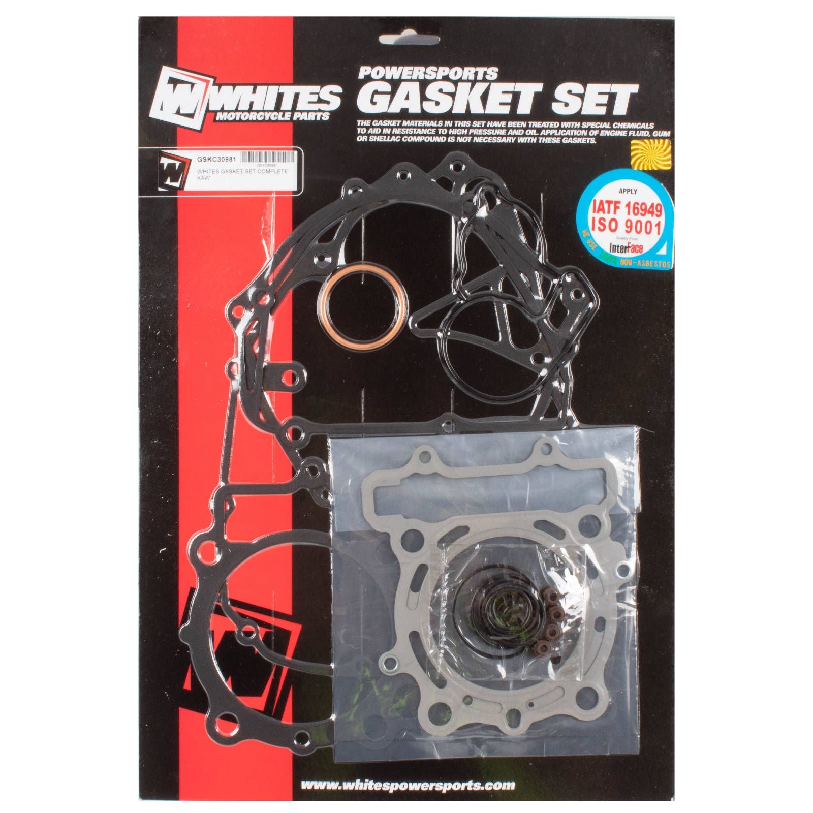 New WHITES Engine Complete Gasket Set For Kawasaki #GSKC30981 | Australian Moto Spares