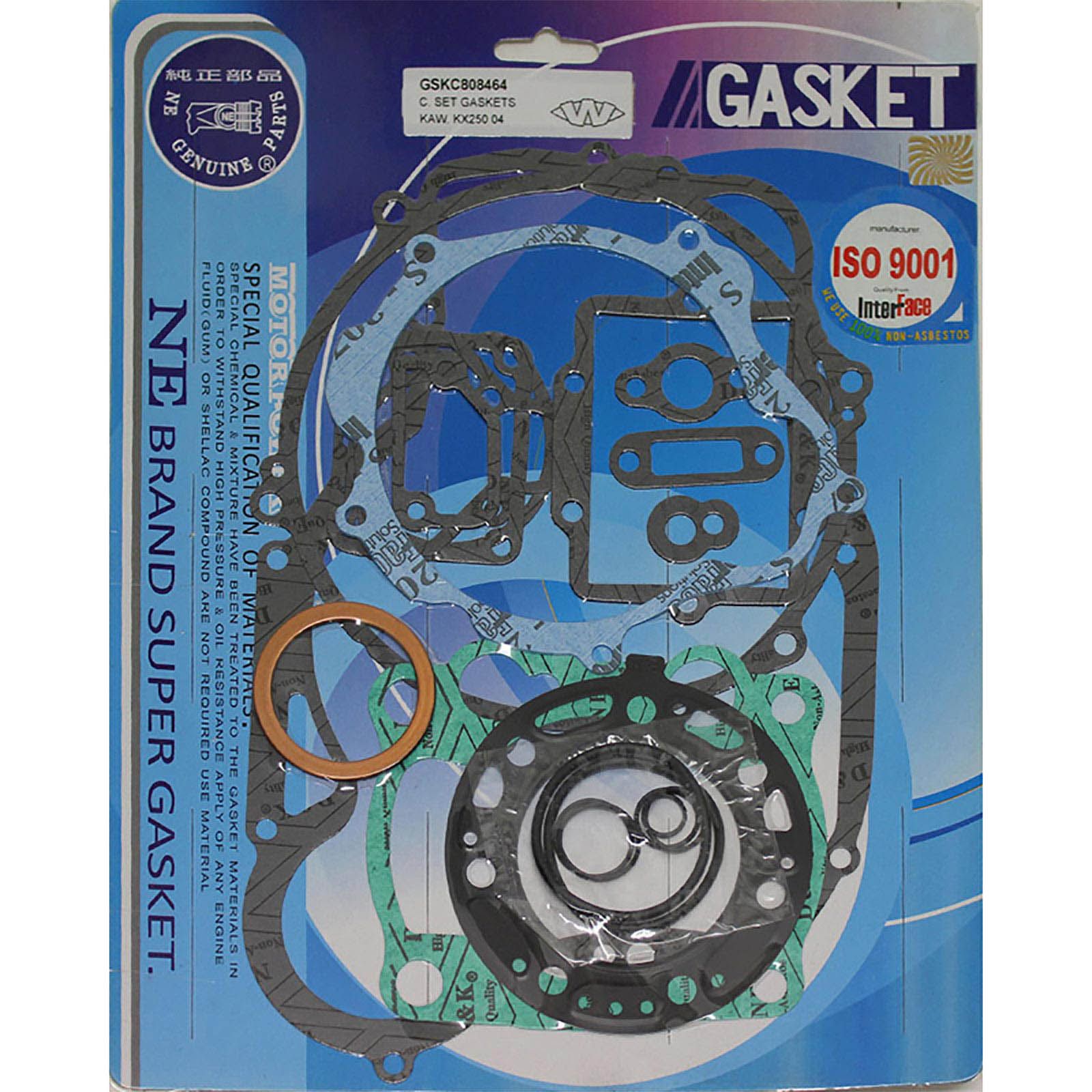 New WHITES Engine Complete Gasket Set For Kawasaki KX250 2004 #GSKC808464