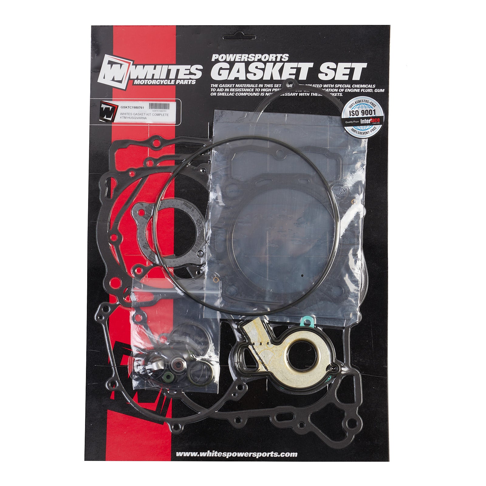 New WHITES Gasket Kit Complet For KTM HUSQVARNA #GSKTC1980761 | Australian Moto Spares