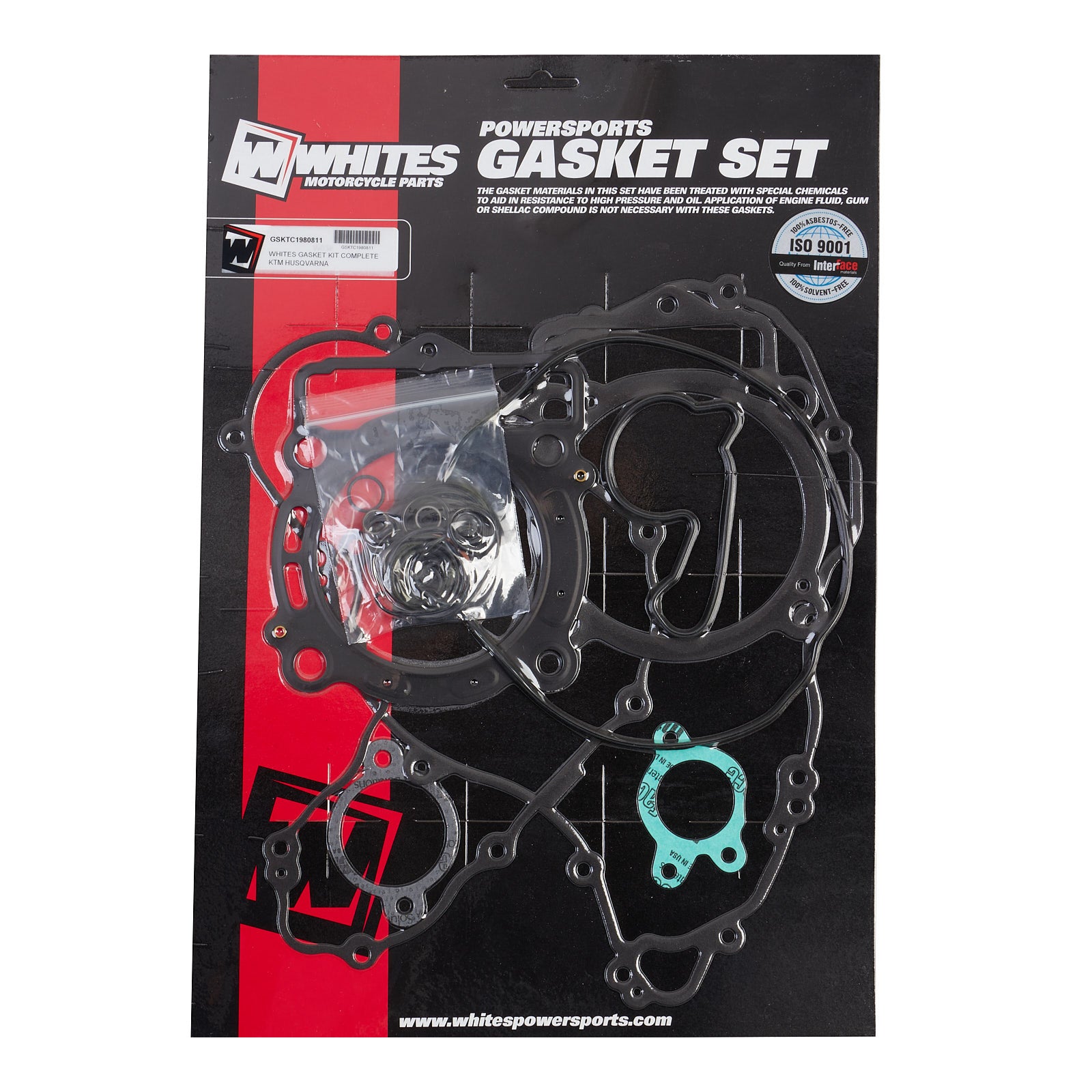 New WHITES Gasket Kit Complet For KTM HUSQVARNA #GSKTC1980811 | Australian Moto Spares